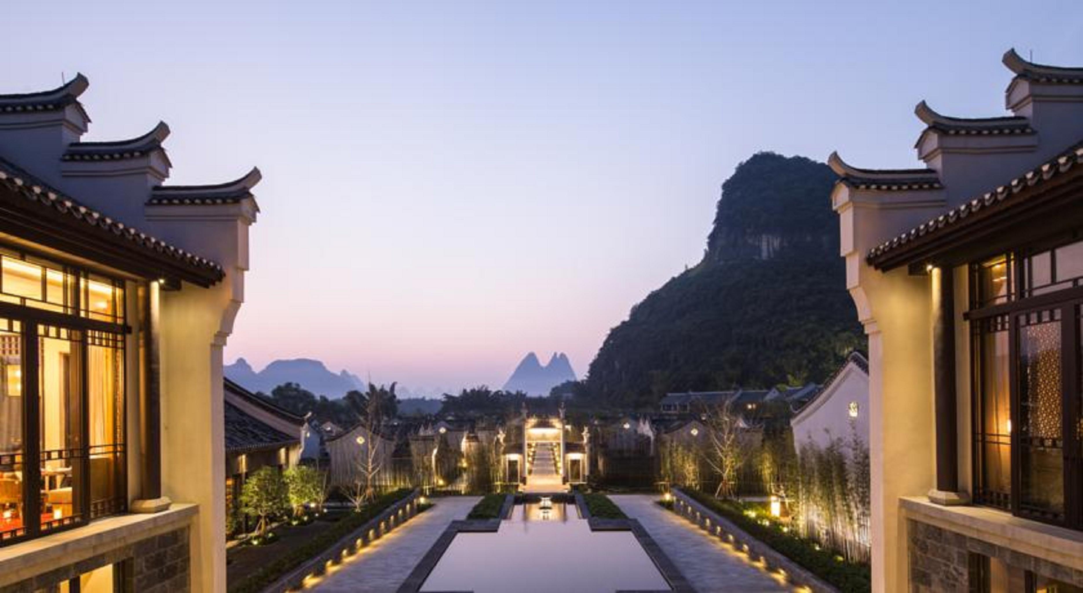 Hotel Banyan Tree Yangshuo Exterior foto
