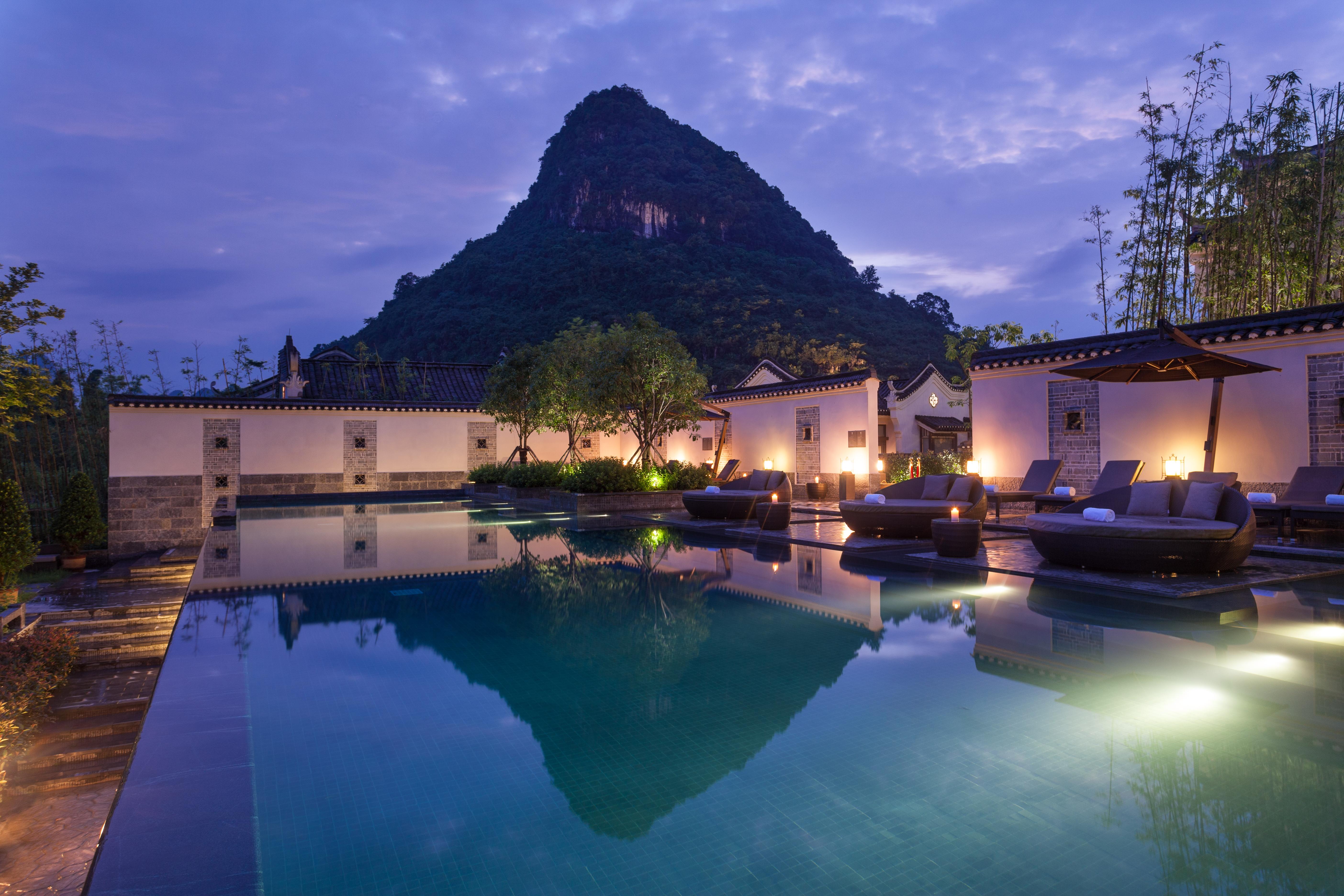 Hotel Banyan Tree Yangshuo Exterior foto